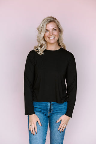 GENTLE FAWN BLACK INDY TOP