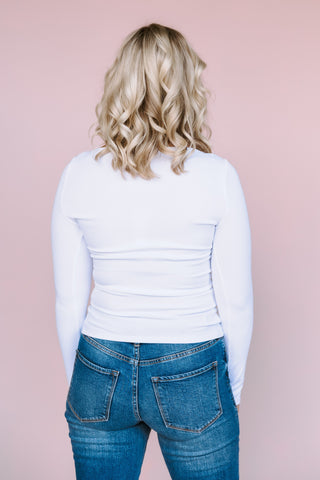 GENTLE FAWN WHITE INGRID TOP