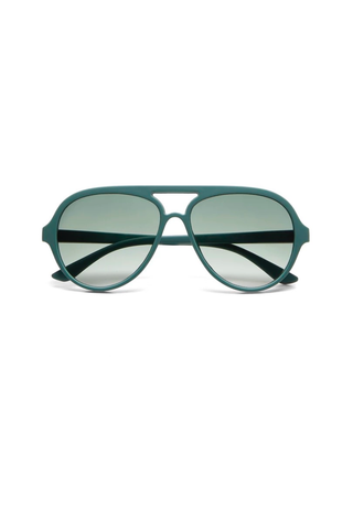 OKKIA ALESSIO GREEN SUNGLASSES