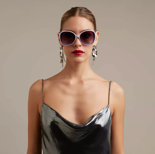 OKKIA ANNA LILAC SUNGLASSES