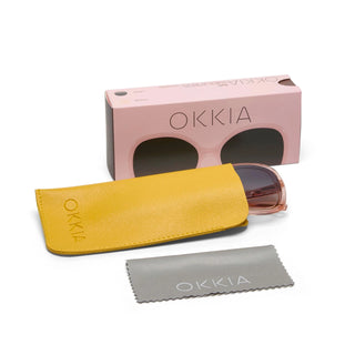 OKKIA ANNA TR PINK SUNGLASSES