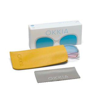 OKKIA ANNA TRANSPARENT SUNGLASSES