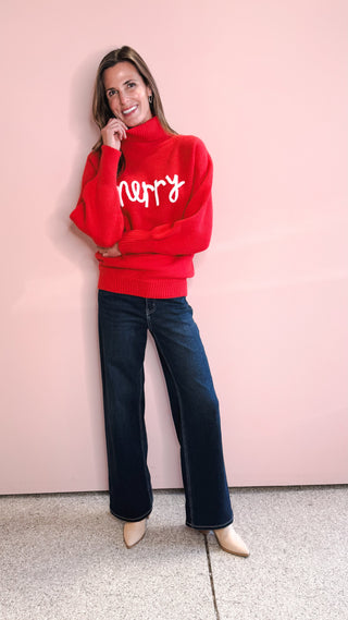 AEMI + CO MERRY SWEATER