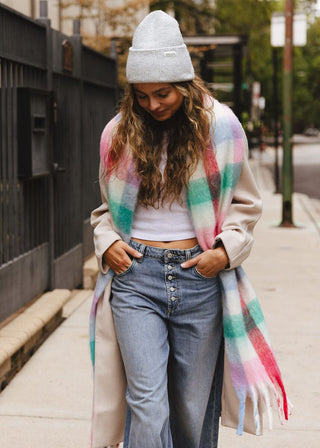 ALICE & WONDER GREY MAD HATTER BEANIE