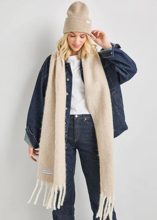 ALICE & WONDER TAUPE MAD HATTER BEANIE