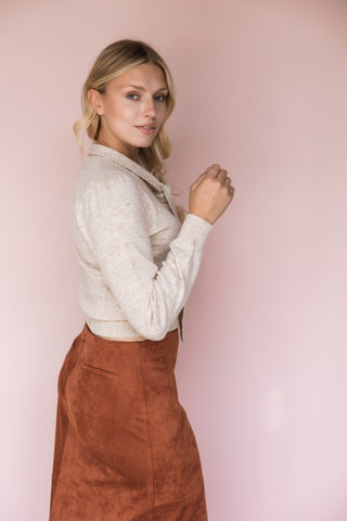 ASTR THE LABEL OVALIA SWEATER