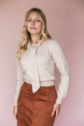ASTR THE LABEL OVALIA SWEATER