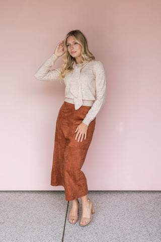 ASTR THE LABEL OVALIA SWEATER