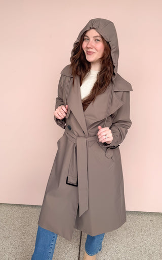 BERNARDO METROPOLIS TRENCH COAT