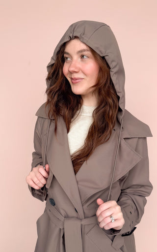 BERNARDO METROPOLIS TRENCH COAT