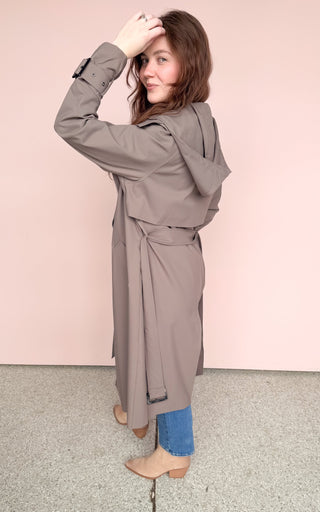 BERNARDO METROPOLIS TRENCH COAT