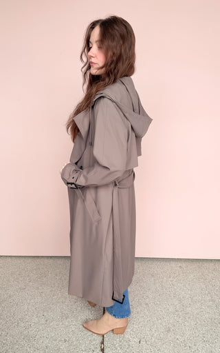 BERNARDO METROPOLIS TRENCH COAT
