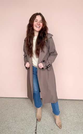 BERNARDO METROPOLIS TRENCH COAT