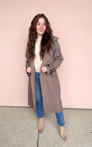 BERNARDO METROPOLIS TRENCH COAT