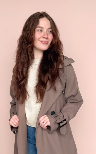 BERNARDO METROPOLIS TRENCH COAT
