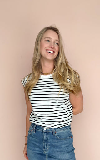 BLUE IVY KIMBER MUSCLE TEE