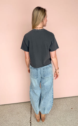 BLUE IVY QUINCY BARREL JEANS