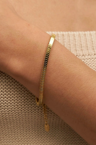 BRENDA GRANDS JEWELRY ACCORDION BRACELET