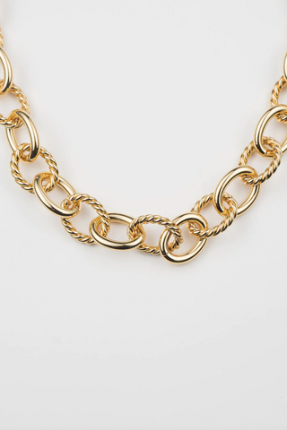BRENDA GRANDS JEWELRY ASPEN DOUBLE CHUNKY NECKLACE