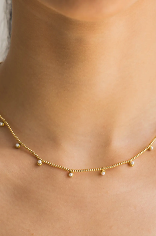 BRENDA GRANDS JEWELRY BEADED PEARL NECKLACE