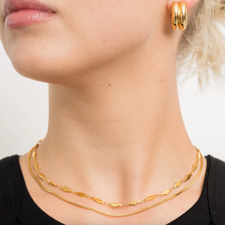 BRENDA GRANDS JEWELRY BOX CHAIN LAYERED NECKLACE