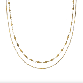 BRENDA GRANDS JEWELRY BOX CHAIN LAYERED NECKLACE