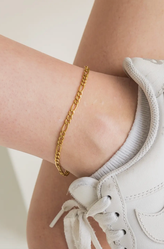 BRENDA GRANDS JEWELRY CUBAN CHAIN ANKLET