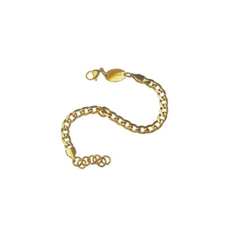 BRENDA GRANDS JEWELRY CURB CHAIN BRACELET