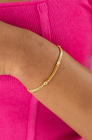 BRENDA GRANDS JEWELRY CZ I LOVE BRACELET