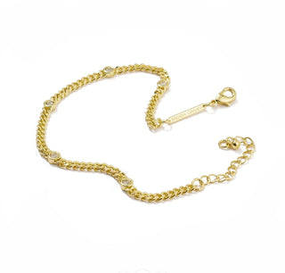 BRENDA GRANDS JEWELRY CZ I LOVE BRACELET