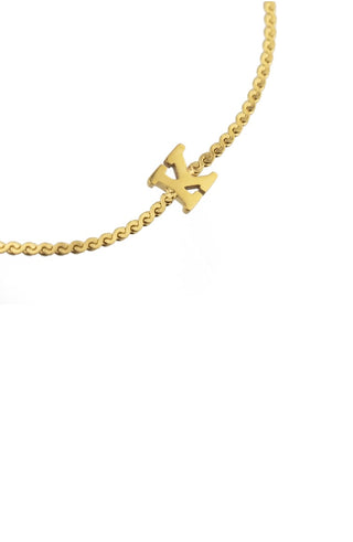 BRENDA GRANDS JEWELRY DAINTY INITIAL BRACELET