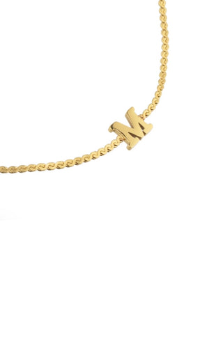 BRENDA GRANDS JEWELRY DAINTY INITIAL BRACELET