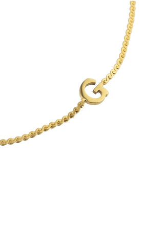 BRENDA GRANDS JEWELRY DAINTY INITIAL BRACELET