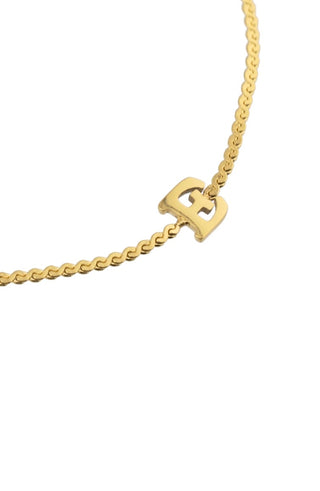 BRENDA GRANDS JEWELRY DAINTY INITIAL BRACELET