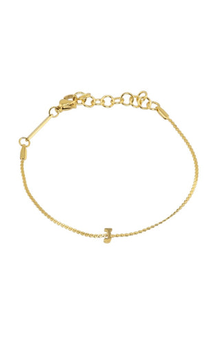 BRENDA GRANDS JEWELRY DAINTY INITIAL BRACELET