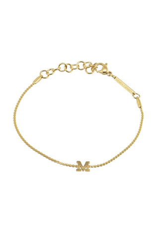 BRENDA GRANDS JEWELRY DAINTY INITIAL BRACELET