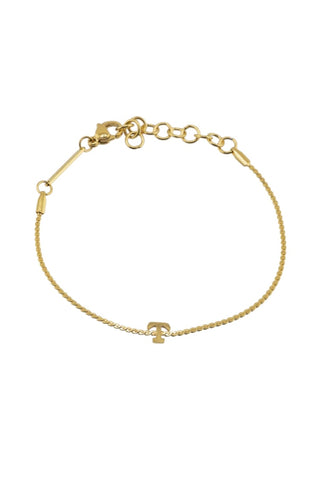 BRENDA GRANDS JEWELRY DAINTY INITIAL BRACELET