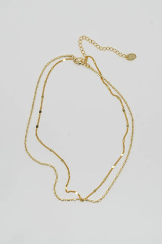 BRENDA GRANDS JEWELRY DAINTY LAYERED SPARKLE CHOKER