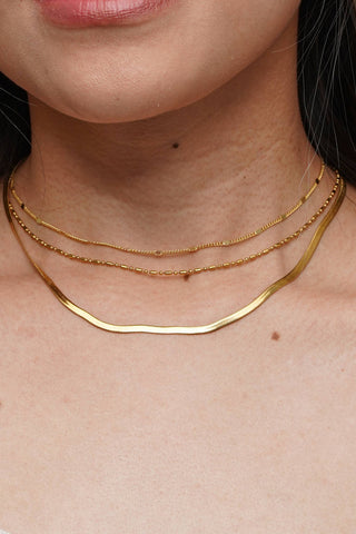 BRENDA GRANDS JEWELRY DAINTY LAYERED SPARKLE CHOKER