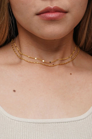 BRENDA GRANDS JEWELRY DAINTY LAYERED SPARKLE CHOKER