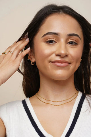 BRENDA GRANDS JEWELRY DAINTY LAYERED SPARKLE CHOKER
