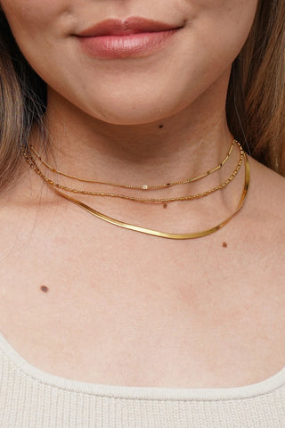 BRENDA GRANDS JEWELRY DAINTY LAYERED SPARKLE CHOKER