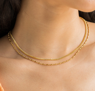 BRENDA GRANDS JEWELRY DOUBLE BARREL NECKLACE