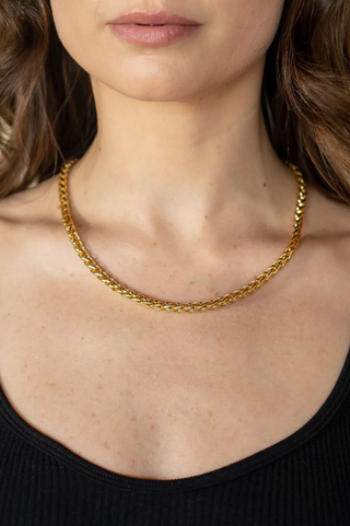 BRENDA GRANDS JEWELRY KNOTTED CHUNKY NECKLACE