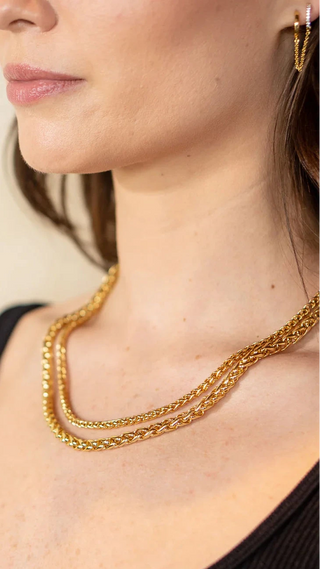 BRENDA GRANDS JEWELRY KNOTTED CHUNKY NECKLACE