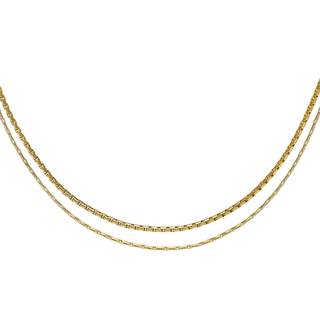 BRENDA GRANDS JEWELRY LAYERED DOUBLE CHOKER