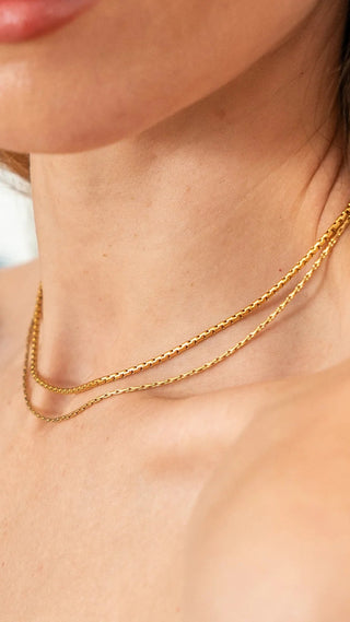 BRENDA GRANDS JEWELRY LAYERED DOUBLE CHOKER