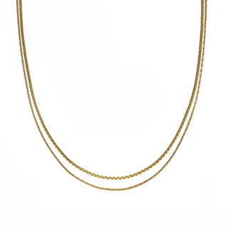 BRENDA GRANDS JEWELRY LAYERED DOUBLE CHOKER