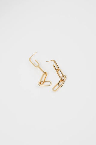 BRENDA GRANDS JEWELRY LONG CHAIN EARRINGS
