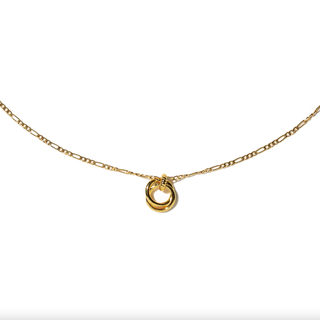 BRENDA GRANDS JEWELRY LOOPED DUO LINK NECKLACE